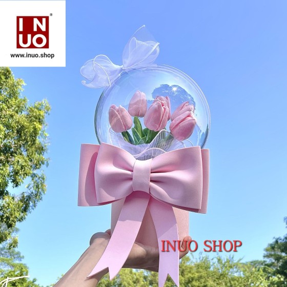 Ramo de tulipanes 🌷 con luces Parpadeantes